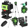 4D laserová vodováha s 16 čarami – samonivelační ±3°, USB Náhled obrázku produktu 1