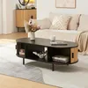 A living room scene with a coffee table in the foreground and a sofa in the background. Anteprima dell’immagine prodotto