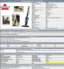 A collage of images showing a Bissell FeatherWeight Pro vacuum cleaner, its features, and specifications. Náhľad obrázku produktu