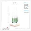 PLATINUX Karaffe aus Glas 1L (max. 1130ml) Grünem Ombré Produktbild-Vorschau 3