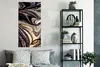 MuchoWow® Poster Marmoroptik - Schwarz - Gold - Weiß - Produktbild-Vorschau 4