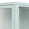 CALICOSY - Vitrine avec 2 portes vitrées et 3 étagères en Voir les images du produit 6