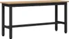 vidaXL Jedálenská lavica Artisan dub 100 x 32,5 x 48,5 cm Náhľad obrázku produktu 1