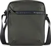 A studio shot of a green messenger bag. Produktbild-Vorschau