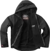 West Coast Choppers Sherpa Lined Canvas Work Jacke Schwarz Produktbild-Vorschau 3