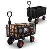 ONBEST Gitter Transportwagen | bis 550 kg | belastbar | Produktbild-Vorschau 1