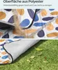 Songmics Picknickdecke bunte Blätter, 200 x 200 cm, Produktbild-Vorschau 5