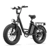 Qekud Fat-Tire E-Bike 20" elektrické kolo, trekové kolo, Náhled obrázku produktu 1