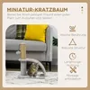 PawHut Kratzbaum für Katzen mit Katzenkratzbrett, Produktbild-Vorschau 4