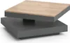 A modern coffee table with a two-tiered design. Voir les images du produit