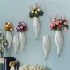 Wandvase kreative dreidimensionale Fischform Blumenbehälter Produktbild-Vorschau 2
