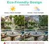 1.4w Solar Springbrunnen,DIY Gartenbrunnen Wasserpumpe mit Produktbild-Vorschau 3
