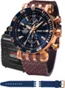 Orologio Vostok Europe da uomo VK61-575B590 marrone Anteprima dell’immagine prodotto 1