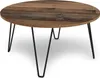 byLIVING Couchtisch FLAIR / Melamin Old Wood, Metall Produktbild-Vorschau 2