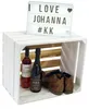 3er set Obstkiste "Johanna"  weiß mit geflammten Boden ohne Produktbild-Vorschau 3