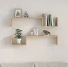 vidaXL Nástenné police 2 ks Sonoma Oak 100x15x20 cm Náhľad obrázku produktu 3