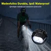 Fietslampenset LED, USB-oplaadbaar, voor- en achterlicht, Productafbeelding-voorbeeld 7