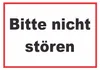 Bitte nicht stören Schild A6 (105x148mm) Produktbild-Vorschau 1