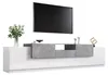okwish TV-Lowboard mit Schublade und Glasböden, TV-Schrank Produktbild-Vorschau 10