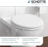 SCHÜTTE MDF WC Sitz WHITE, Toilettendeckel mit Produktbild-Vorschau 2