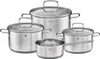 RÖSLE Basic Line Topf-Set, Edelstahl 18/10,  3 Produktbild-Vorschau 1