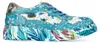 Laura Vita Damen Sneaker Pailletten Floral Leder Ornament Produktbild-Vorschau 3