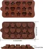 6 Stk Pralinenformen Silikon, Backformen Set Silikon zum Produktbild-Vorschau 2