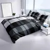 Winter Bettwäsche 135x200 cm Thermofleece Schwarz Grau Produktbild-Vorschau 3