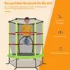 COSTWAY Ø165cm Gartentrampolin mit Sicherheitsnetz, Produktbild-Vorschau 7