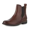 MARCO TOZZI Damen Stiefelette Chelsea Boot Leder Gummizug Produktbild-Vorschau 3