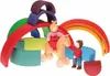 Grimms Regenbogen aus Holz groß Mehrfarbig - 12-teilig Produktbild-Vorschau 14