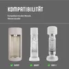Mysoda 1L Wasserflaschen 2er-Set (PET), White Produktbild-Vorschau 2