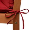 Beautissu Comodo materassino Deckchair, 200x50x8 cm, rosso Anteprima dell’immagine prodotto 4