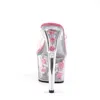 ADORE-701FL Damen Slipper von Pleaser, Transparent Pink , Produktbild-Vorschau 10