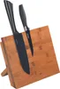 Two knives are magnetically attached to a wooden knife block. Produktbild-Vorschau