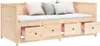 vidaXL Lit de jour sans matelas 75x190 cm pin massif Voir les images du produit 7