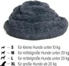 Hundebett Ceddie · flauschiges Hundekörbchen rund · Produktbild-Vorschau 8