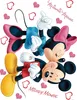 Disney Naklejka na ścianę Myszka Minnie i Miki Podgląd zdjęcia produktu 1