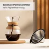 Bodum Pour Over Kaffeebereiter mit Permanentfilter mit Kork Produktbild-Vorschau 3