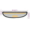 Stufenmatten 15 Stk. 56x17x3 cm Schwarz Halbrund Produktbild-Vorschau 8