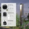 A garden lamp with informational overlays detailing its features. Anteprima dell’immagine prodotto