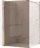 A shower wall with a marble-like pattern and copper trim. Anteprima dell’immagine prodotto