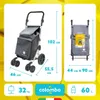 Einkaufstrolley Einkaufswagen Einkaufstasche faltbar 44 L Produktbild-Vorschau 15