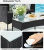SONGMICS (4-tlg) Gartenlounge-Set, Balkonmöbel, aus Produktbild-Vorschau 7