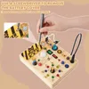 Montessori Busy Board aus Holz, LED Schalterspielzeug, Produktbild-Vorschau 9
