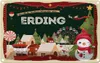 vianmo Blechschild 20x30 cm Weihnachten ERDING Produktbild-Vorschau 1