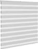vidaXL Dvojitá roletová záclona, světle šedá, 150 x 100 cm, Náhled obrázku produktu 2