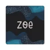 MuchoWow® Mauspad Mousepad Zoe - Pastell - Mädchen 20x20 cm Produktbild-Vorschau 1