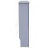 vidaXL Rivestimento per radiatori antracite 112x19x81,5 cm Anteprima dell’immagine prodotto 4