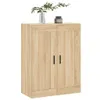 Wandschrank Sonoma-Eiche 69,5x34x90 cm Holzwerkstoff Produktbild-Vorschau 4